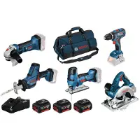 Bosch 5 Toolkit 18V 0615990L59 Kombiset Kombiset