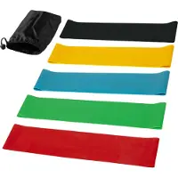 VirtuFit Set Mini Fasce - Fasce di Resistenza - Elastici Fitness - 3 Pezzi