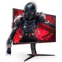 AOC G2 CQ27G2U/BK, 68,6 cm (27"), 2560 x 1440 Pixel, Quad HD, LED, 4 ms, Schwarz, Rot