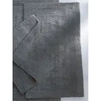 Cawö Badematte Uni Wendbar Antrazit-60 x 100 cm