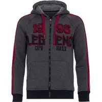 Cipo & Baxx Sweatjacke "Sweatjacke" 1 Stk. Mit lässiger Kapuze, CL357