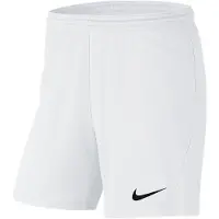 Nike DRI-FIT PARK 3 WOMEN'S SHORT WHITE/BLACK XS