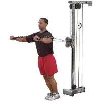 Body-solid Multikabelzug "Pro Dual", Gewichtsblock 95 kg