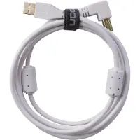 UDG Kabel USB 2.0 (A-B) gewinkelt 2M Weiß