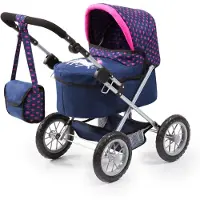 Bayer - Trendy Puppenwagen - Dunkelblau