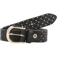 B.belt Lina Gold Nietengürtel Leder