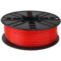 Gembird PLA-Filament fluoreszierend rot, 3D-Kartusche