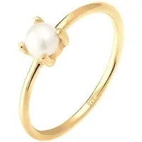 Elli Ring Süsswasserperle Filigran 925 Sterling Silber Elli Gold