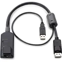 HP E KVM USB/Display Port Adapter for KVM Console Switch