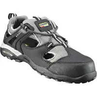 Blakläder Sicherheitssandale 2428 3907 in schwarz melange/grau, Größe:46