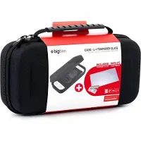 Bigben Interactive Nintendo Switch Lite Hartschalen Transporttasche und Hartglas Bildschirmschutzfolie