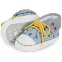 Sterntaler Baby-Schuh, Baby Jungen Sneaker, Grau (rauchgrau 566), 20 EU (4 Child