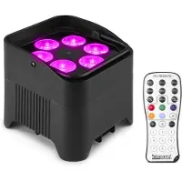 Beamz Bodenstrahler BBP96SB Uplight Par Schwarz