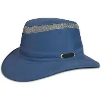 Tilley Hut Airflo Organic T5MO Herren Mid Blue-Größe 59