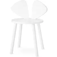Nofred School Stuhl Mouse, White