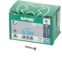Spax A2 Senkkopf Bremsrippen T-Star Plus T10 Vollgewinde