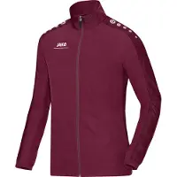 Jako Präsentationsjacke Striker Maroon M - Farbe:Maroon$Größe:M