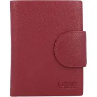 L.credi Alfredo Geldbörse Leder 10,5 cm L.Credi Rot