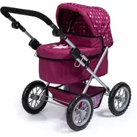 Bayer Puppenwagen Trendy, Bordeaux