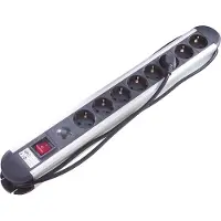 Goobay 93001, 6 AC-Ausgänge, CEE, Typ F, 230 V, 50 Hz, 16 A, 3500 W