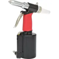 Ks Tools 515.3102, Schwarz, Rot, Edelstahl, 2.4,3.2,4,4.8 mm, Aluminium, 6,3 bar, 1,4 cm, Druckluft
