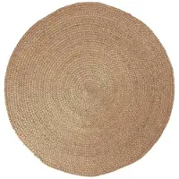 NATURL. Jute Teppich Rund - Fair Natur Ø 100 cm