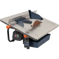 Ferm TCM1011, Table saw, Schwarz, Blau, Orange, Edelstahl