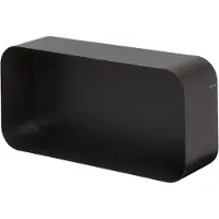 Sealskin Aufbewahrungsbox Brix Wandwürfel Groß Schwarz