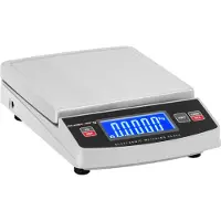 Steinberg Systems Digitale Tischwaage - 5.000 g / 1 g - 14,8 x 15,2 cm - LCD