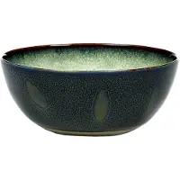 Serax Schüssel Terres De Rêves Tableware By Anita Le Gr Misty Grey Dark Blue M 13,7 cm
