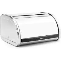 Brabantia Brotbox Brotbox - mit Schiebedeckel - Medium - Brilliant Steel