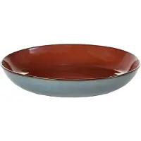 Serax Tiefer Teller Terres De Rêves Tableware By Anita Le Gr Rust Smoky Blue L 23,5 cm