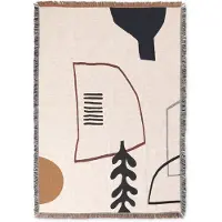 Ferm Living Mirage Plaid Gebrochenes Weiß