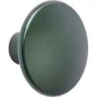 Muuto - Wandhaken 'The Dots Metal' single large, dunkelgrün