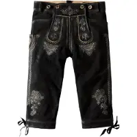 Stockerpoint Lederhose "Justin 4" in schwarz gespeckt | Gr.: 58
