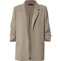 Soaked Blazer Gerade Passform Brindle beige