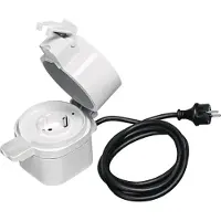 Osram Smart+, 1,5 m, Drinnen, IP44, Weiß, 1 AC-Ausgänge, 3680 W