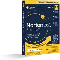 Norton 360 Premium | Sicherheit für 10 Geräte | Jahreslizenz | 75 GB Cloud-Speicher inklusive