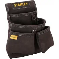 Stanley Werkzeug- u. Nageltasche doppelt Leder - STST1-80116