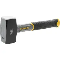 Stanley Fäustel Fiberglas, Bohrhammer, Glasfaser, Schwarz, Grau, Gelb, 1,25 kg, 1 Stück(e)