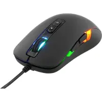 Deltaco DM110 Gaming Maus optisch USB m LED-Bel. schwarz