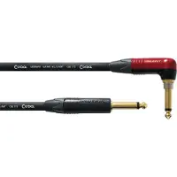 Cordial CSI 9 RP Silent Schwarz 9 m Gerade Klinke - Winkelklinke
