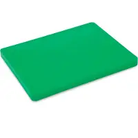 Metro Professional Schneidebrett GN 1/2, Polyethylen, 32.5 x 26.5 cm, mit Saftrille, grün