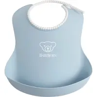 BabyBjörn Lätzchen - Pastellblau - - One Size - Lätzchen
