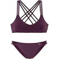 Bruno Banani Bustier-Bikini mit Zierbändern