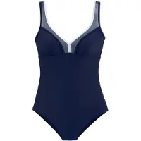 LASCANA Badeanzug mit Mesh-Einsatz und Shaping-Effekt