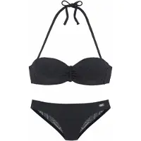 Buffalo Bügel-Bandeau-Bikini "Romance" aus Strukturware