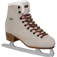 Roces Eiskunstlauf Suede Eco-Fur Damen Braun-Schuhgröße 41
