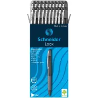 Schneider Kugelschreiber Loox, schwarz, 20 St.