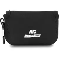 MegaGear Panasonic Lumix DC-TS7/FT7 Ultraleichte Kameratasche aus Neopren - Schwarz
